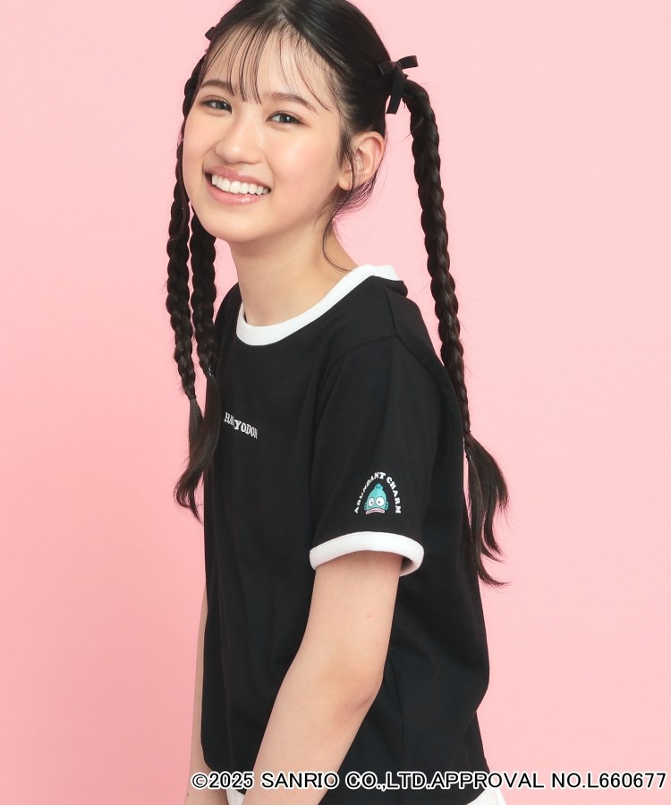 ピンク ラテ(PINK-latte)の【サンリオキャラクターズコラボ】リンガーTシャツ8