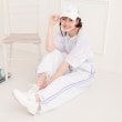 ピンク ラテ(PINK-latte)のナイロンライントラックパンツ15