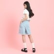 ピンク ラテ(PINK-latte)の2WAYデニムパンツ12