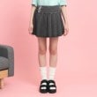 ピンク ラテ(PINK-latte)のインパン付きダブルベルト風裾プリーツスカート1