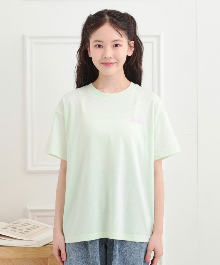 ピンク ラテ(PINK-latte)のバックプリントTシャツ1