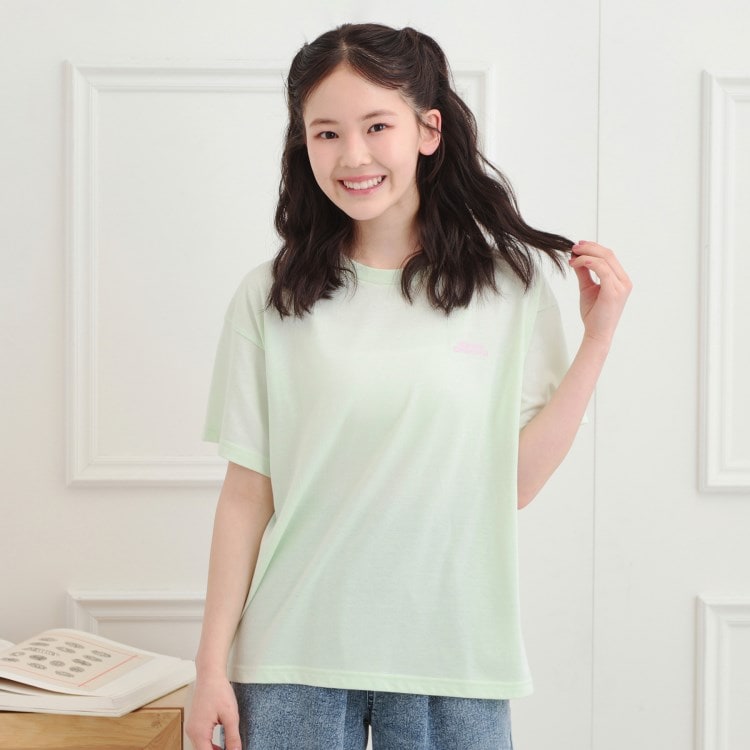 ピンク ラテ(PINK-latte)のバックプリントTシャツ Ｔシャツ