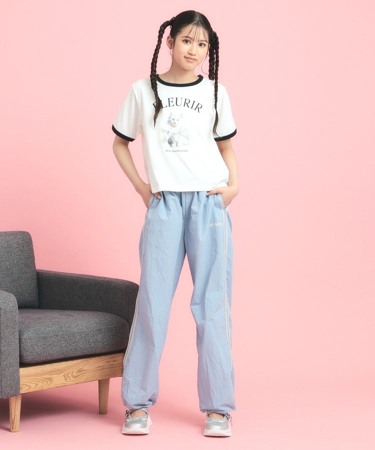 ピンク ラテ(PINK-latte)のフォトネコリンガーTシャツ10