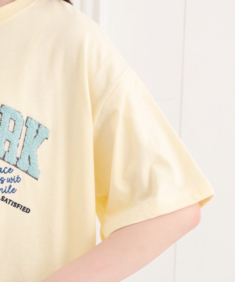 ピンク ラテ(PINK-latte)のさがら刺繍ビッグTシャツ5