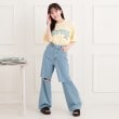 ピンク ラテ(PINK-latte)のさがら刺繍ビッグTシャツ16