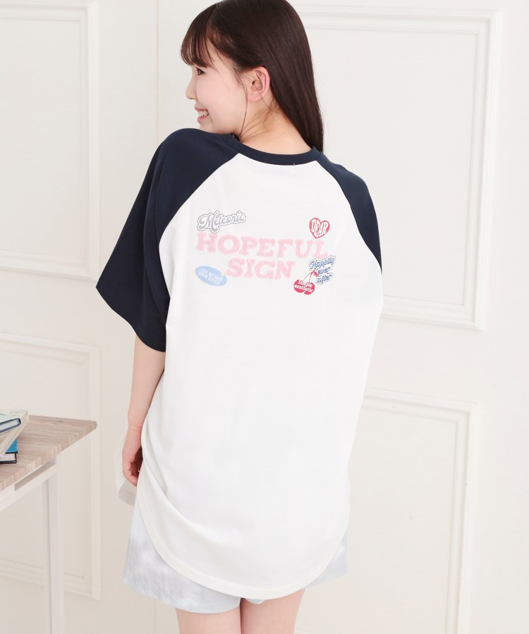 ピンク ラテ(PINK-latte)のワッペン風チュニックTシャツ11