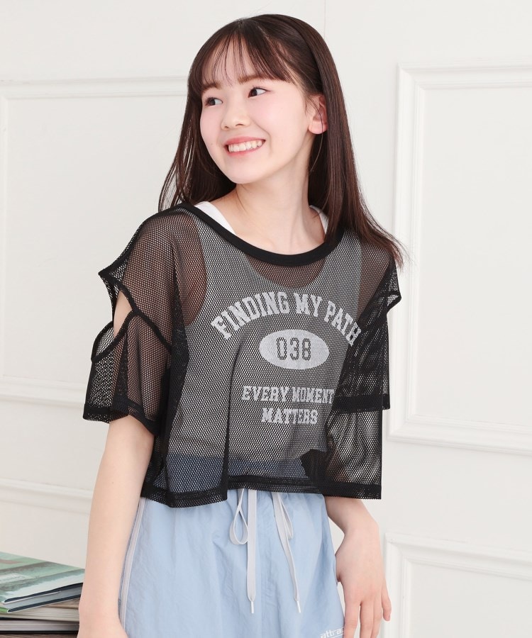 メッシュTシャツ+タンクセット(トップス+インナーセット メッシュTシャツ+タンクセット(トップス+インナーセット