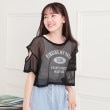 ピンク ラテ(PINK-latte)のメッシュTシャツ＋タンクセット ブラック(019)