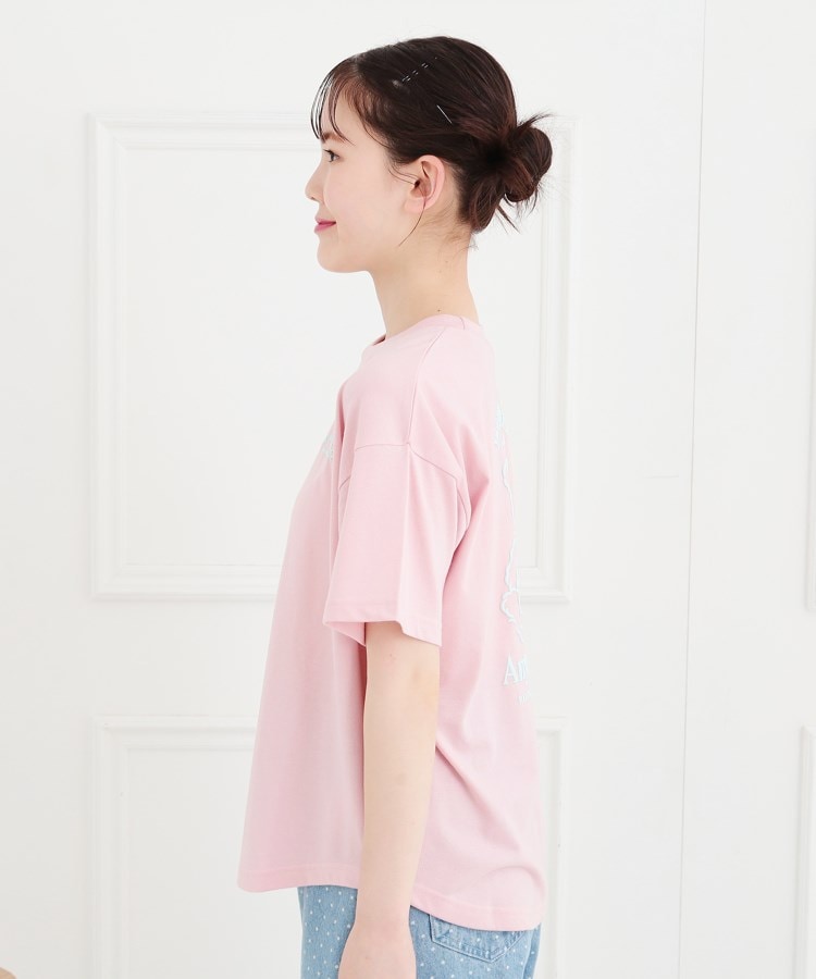 ピンク ラテ(PINK-latte)の接触冷感くまちゃんTシャツ2