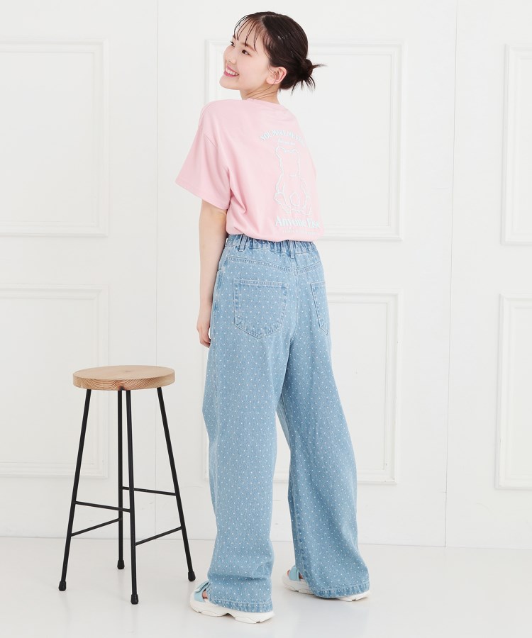 ピンク ラテ(PINK-latte)の接触冷感くまちゃんTシャツ21