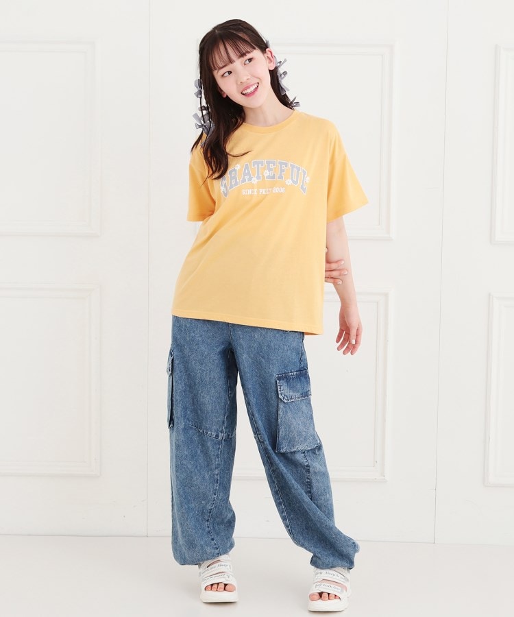 ピンク ラテ(PINK-latte)のカレッジTシャツ16