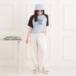 ピンク ラテ(PINK-latte)のシンプルカーゴパンツ7