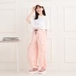 ピンク ラテ(PINK-latte)のシンプルカーゴパンツ19