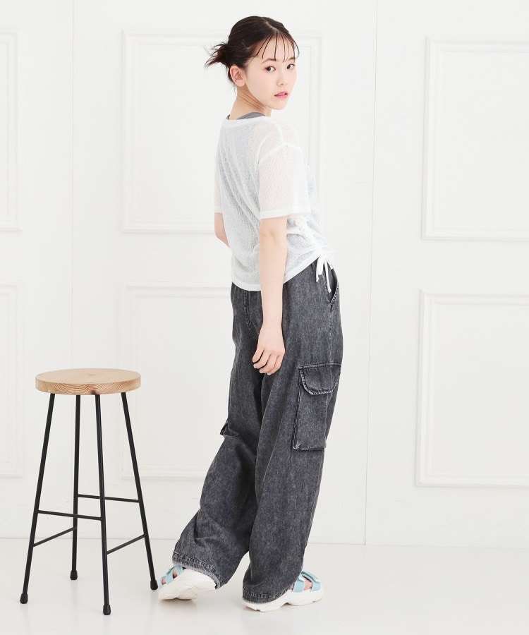 ピンク ラテ(PINK-latte)の【セットアイテム】透かし編みドロストトップス＋タンク13
