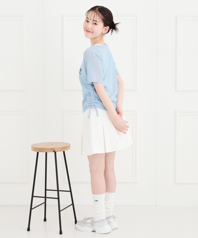 ピンク ラテ(PINK-latte)の【セットアイテム】透かし編みドロストトップス＋タンク17