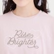 ピンク ラテ(PINK-latte)のレースアップTシャツ4