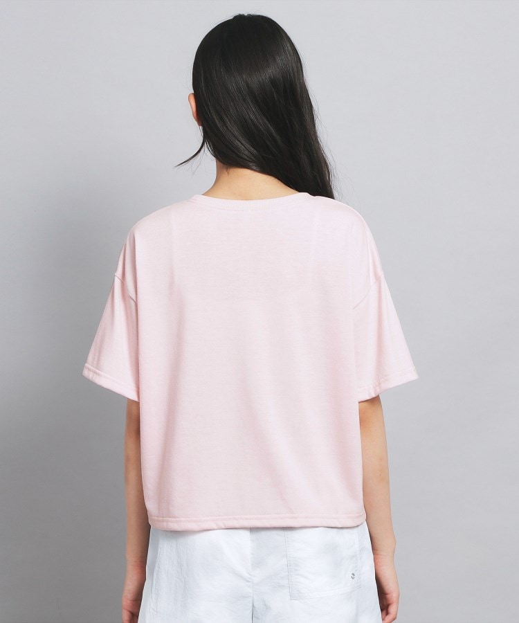 ピンク ラテ(PINK-latte)の接触冷感 ギンガムアップリケTシャツ3