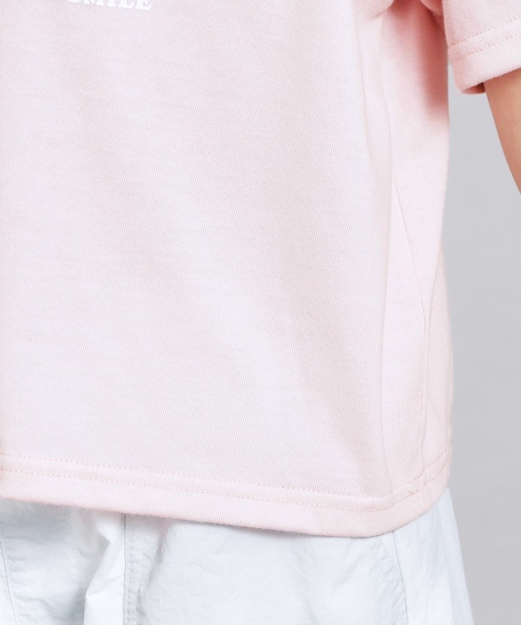 ピンク ラテ(PINK-latte)の接触冷感 ギンガムアップリケTシャツ6