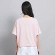 ピンク ラテ(PINK-latte)の接触冷感 ギンガムアップリケTシャツ3