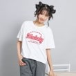 ピンク ラテ(PINK-latte)の接触冷感 ギンガムアップリケTシャツ8