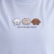 ピンク ラテ(PINK-latte)の接触冷感 ワンちゃんサガラTシャツ18
