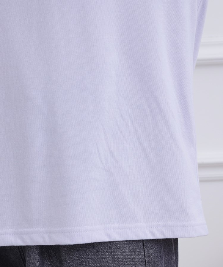 ピンク ラテ(PINK-latte)の接触冷感 バックハートロゴTシャツ6