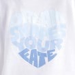 ピンク ラテ(PINK-latte)の接触冷感 バックハートロゴTシャツ26