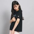ピンク ラテ(PINK-latte)のオーロラプリントハートあきTシャツ12