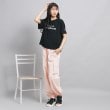 ピンク ラテ(PINK-latte)のオーロラプリントハートあきTシャツ13
