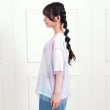 ピンク ラテ(PINK-latte)のチュールドッキングビッグTシャツ2