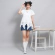 ピンク ラテ(PINK-latte)の【セットアイテム】2WAYレースビスチェ＋トップス17