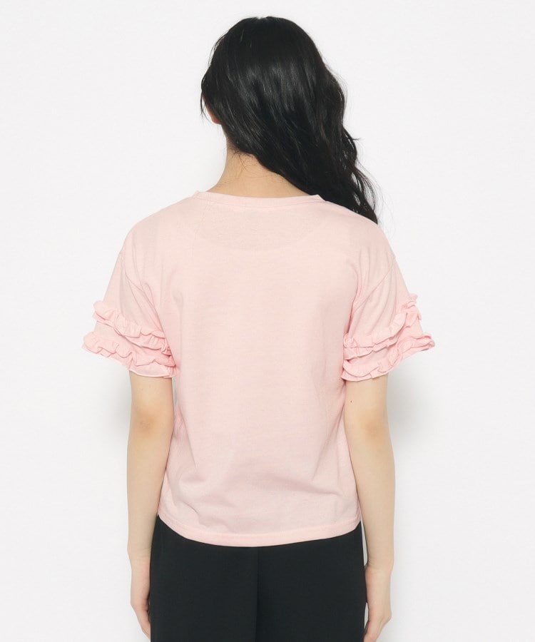 ピンク ラテ(PINK-latte)のフリル袖Tシャツ＋ワイドパンツセット17
