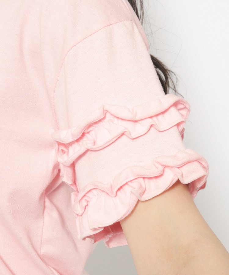 ピンク ラテ(PINK-latte)のフリル袖Tシャツ＋ワイドパンツセット19
