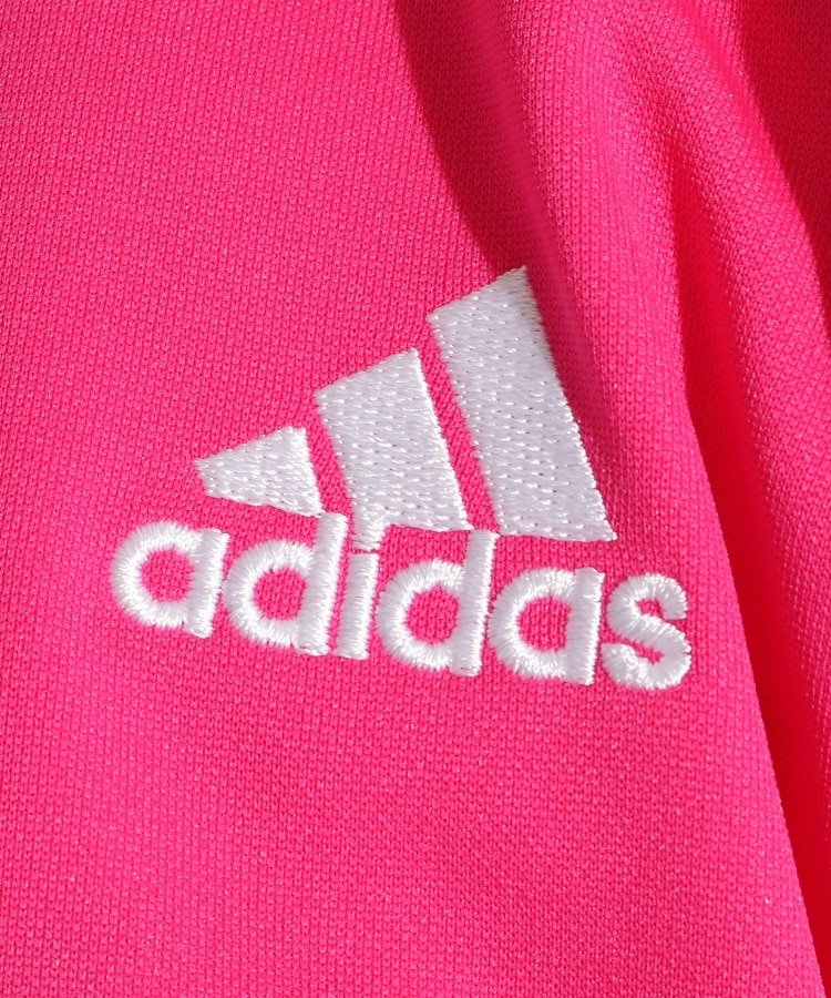 ピンク ラテ(PINK-latte)のadidas 袖ロゴジャージジャケット6