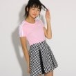 ピンク ラテ(PINK-latte)の【adidas/アディダス】 3ラインTシャツ ベビーピンク(071)