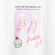 ピンク ラテ(PINK-latte)の転写水着+Tシャツ＋プリーツスカートセット7