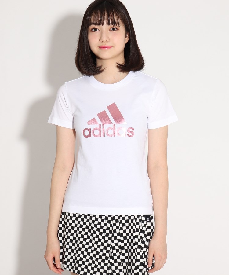 ピンク ラテ(PINK-latte)の【adidas/アディダス】ロゴTシャツ1