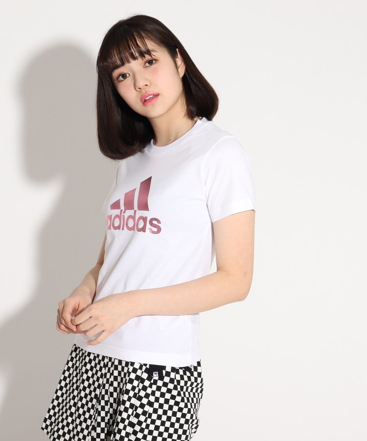 ピンク ラテ(PINK-latte)の【adidas/アディダス】ロゴTシャツ9