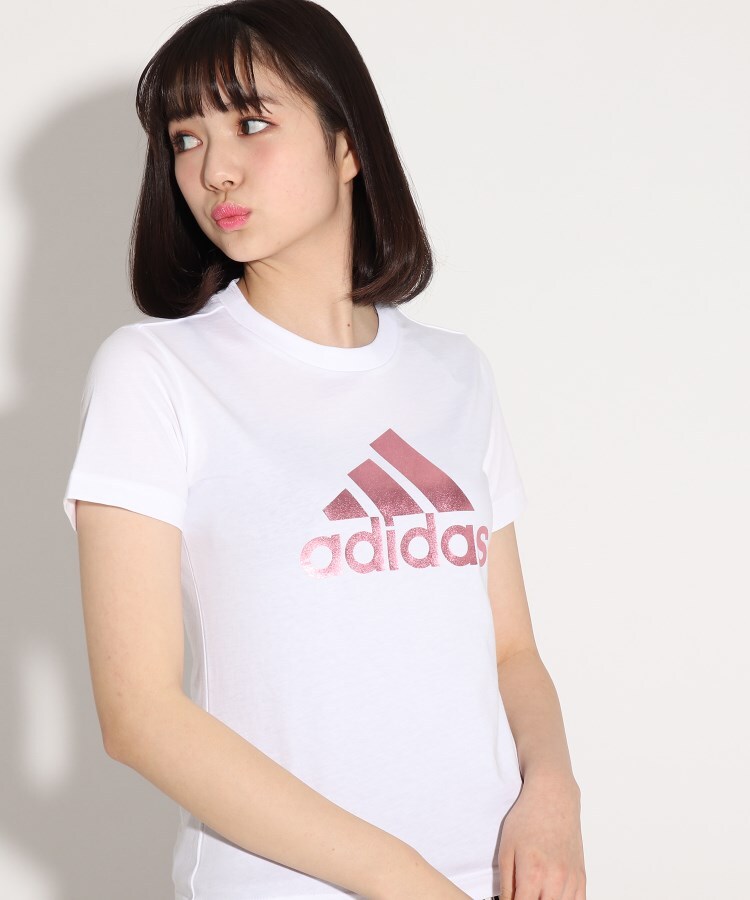 ピンク ラテ(PINK-latte)の【adidas/アディダス】ロゴTシャツ10