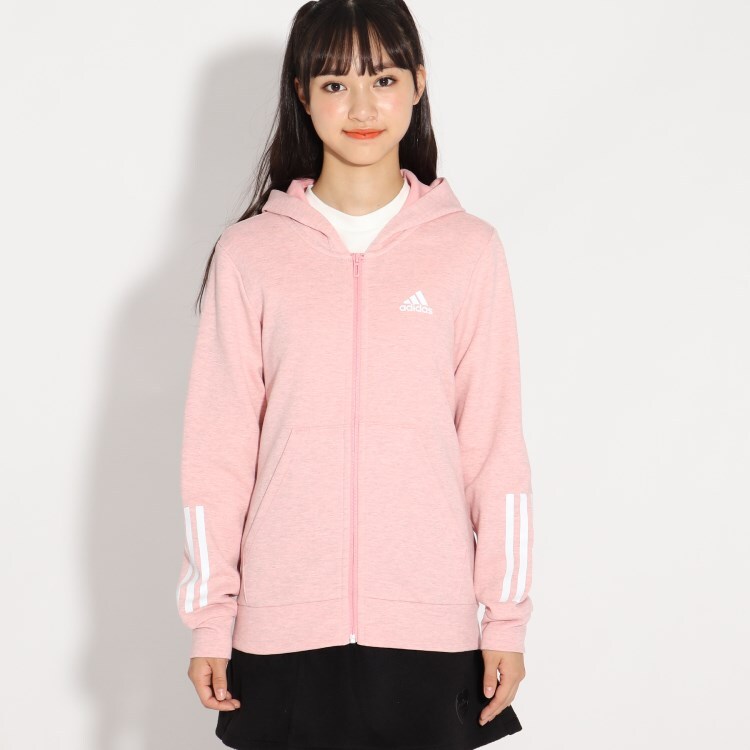 Adidas アディダス フードパーカー パーカー Pink Latte ピンク ラテ ワールド オンラインストア World Online Store