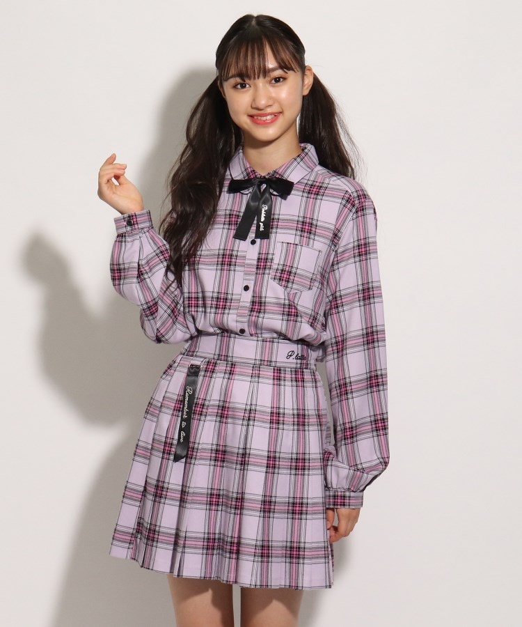 卒服 ロゴ入りリボン付きセットアップ セットアップ Pink Latte ピンク ラテ ワールド オンラインストア World Online Store