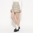 ピンク ラテ(PINK-latte)のチェック柄ショートパンツ1