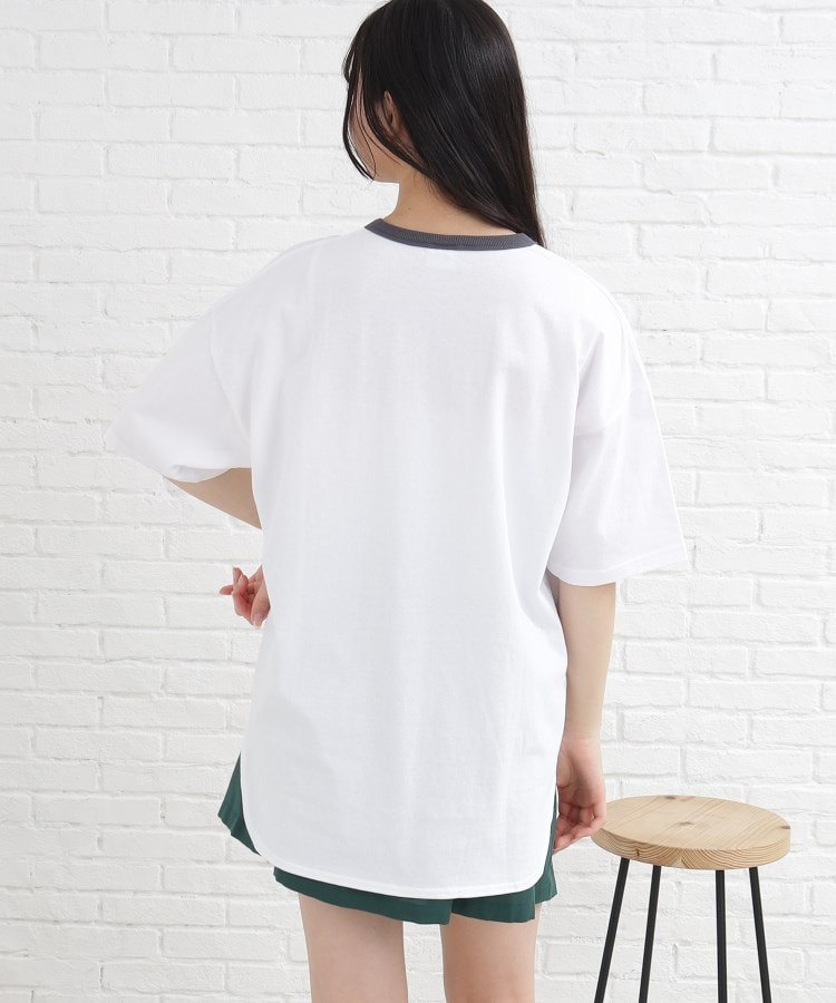 ピンク ラテ(PINK-latte)の【Champion/チャンピオン】コラボ リンガーチュニックTシャツ3