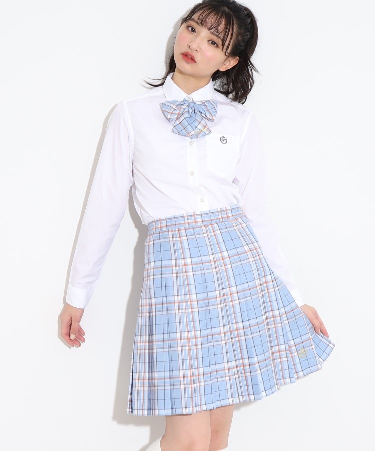 入卒・セレモニー・卒服】リボンSET プリーツスカート(膝丈スカート 入卒・セレモニー・卒服】リボンSET プリーツスカート(膝丈スカート