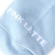 ピンク ラテ(PINK-latte)のイニシャル刺繍ショート丈ソックス6