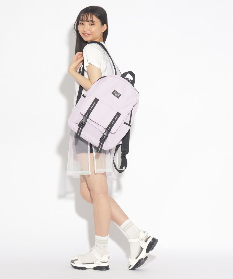 かぶせベルトリュック リュック Pink Latte ピンク ラテ ワールド オンラインストア World Online Store