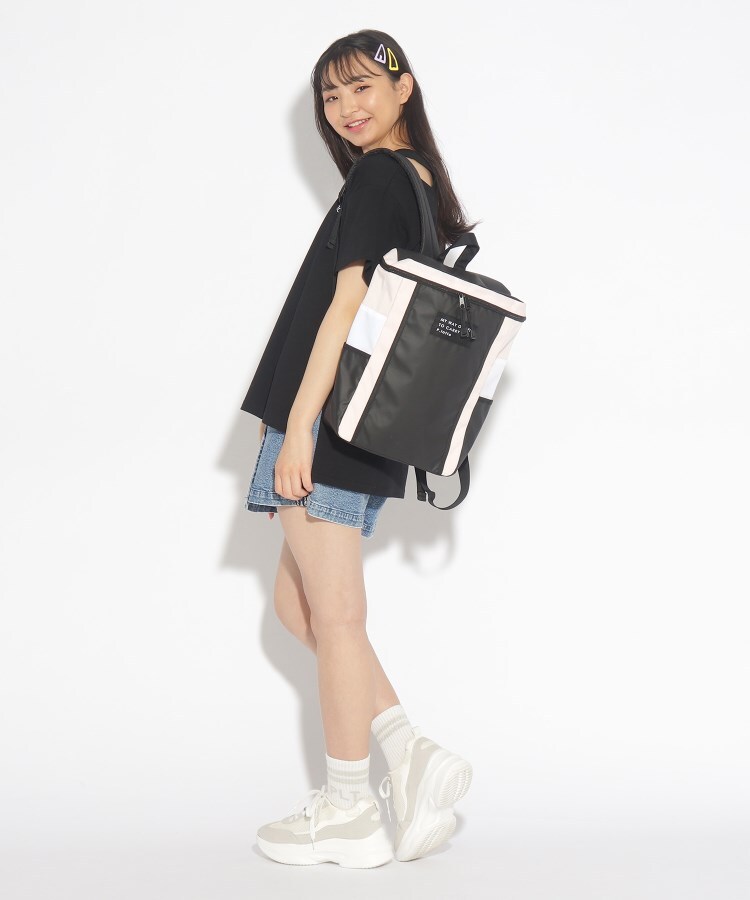 ボックスリュック リュック Pink Latte ピンク ラテ ワールド オンラインストア World Online Store