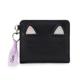 ピンク ラテ(PINK-latte)のネコ耳二つ折り財布 財布