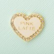 ピンク ラテ(PINK-latte)のポイントハートラウンドミニ財布7