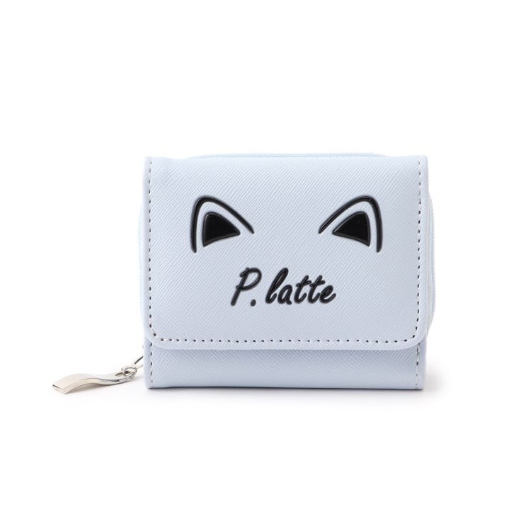 ピンク ラテ(PINK-latte)のネコロゴミニ財布 財布